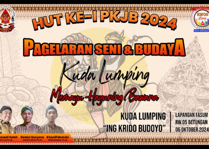 Hadiri, HUT Ke 1 PKJB Gelar Hiburan Rakyat Kuda Lumping Ing Krido Budoyo Group 