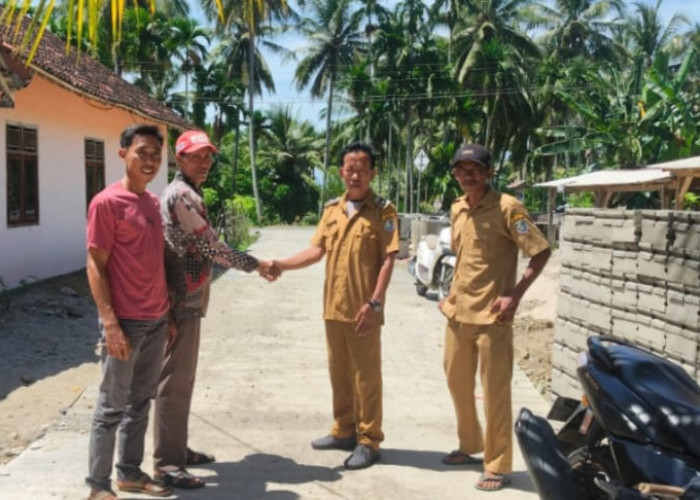 Pemdes Air Long Serah Terima Bangunan Fisik tahun 2025