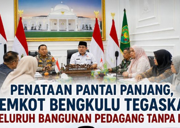 Pemkot Pastikan Bangunan Pedagang Pasir Putih Pantai Tanpa izin