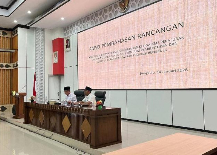 17 OPD di Provinsi Bengkulu akan Dirampingkan Menjadi  8