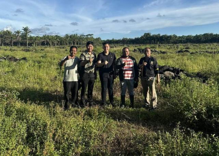 Polres Seluma Cek Lahan Tumpang Sari di Riak Siabun