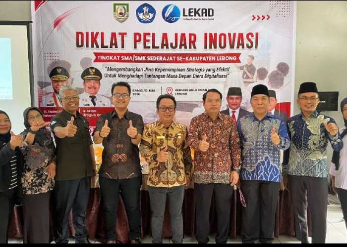 Diklat Pelajar Inovasi Tingkat SMA/SMK di Lebong Sukses Digelar 