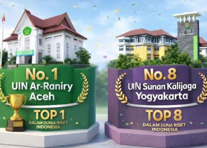 Kabar Gembira, UIN Ar-Raniry Kampus Riset Terbaik Indonesia Versi SIR 2026