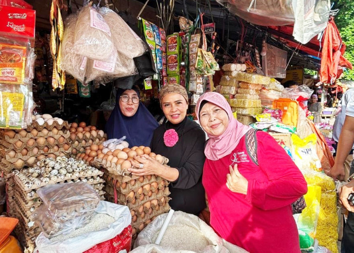 Meriani Cawagub Bengkulu Disukai Emak-Emak Pasar Purwodadi, Satu-Satunya Perwakilan Perempuan di Pilgub