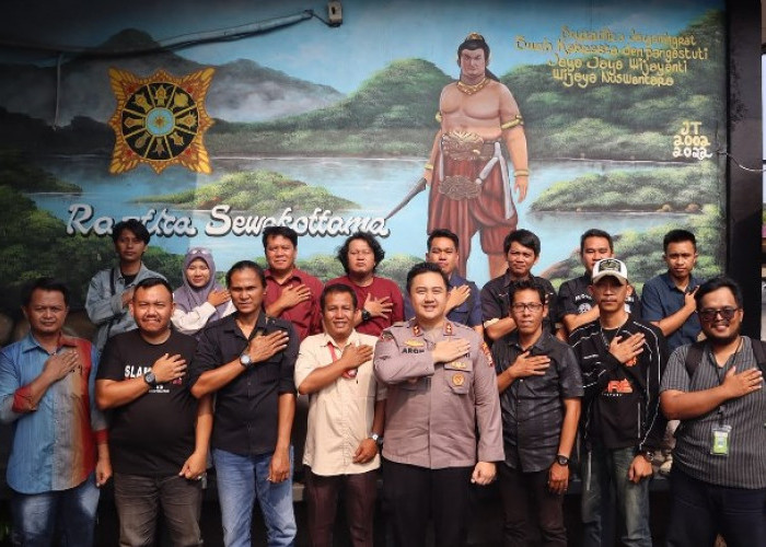 Pererat Komunikasi, Kapolres Bengkulu Selatan Gandeng Insan Pers