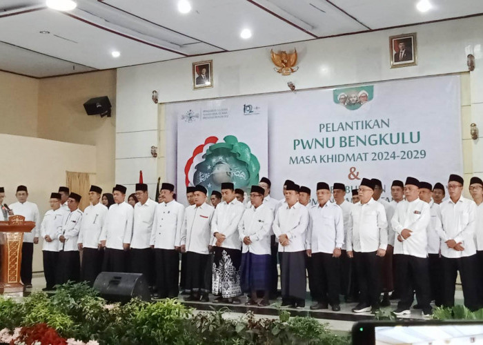 Akhirnya  Pengurus Wilayah Nahdlatul Ulama  Provinsi Bengkulu Dilantik