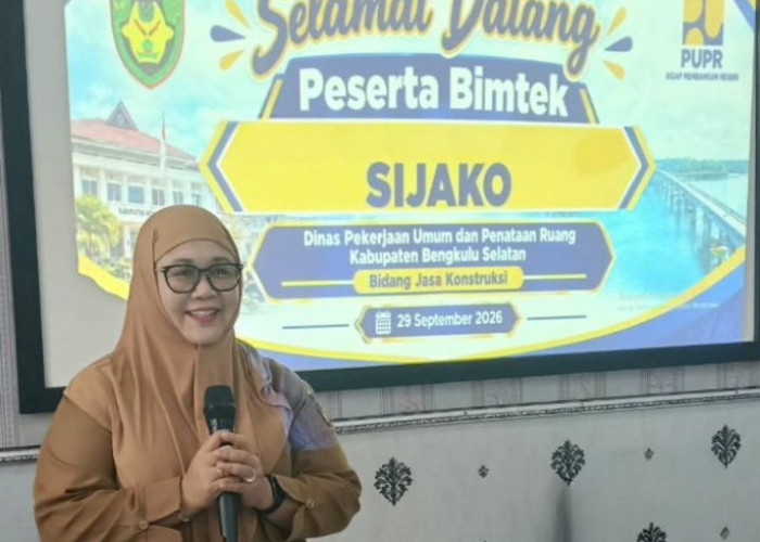 Bidang Jasa Konstruksi Dinas PUPR Bengkulu Selatan  Luncurkan SI-Jako