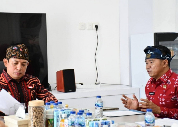 Walikota Bengkulu Audiensi Bersama Kepala Kantor Badan Pertanahan Nasional 