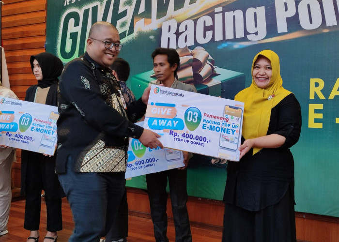 Transaksi Menggunakan Mobile Banking Bank Bengkulu, Kesempatan Dapat Hadiah Makin Besar