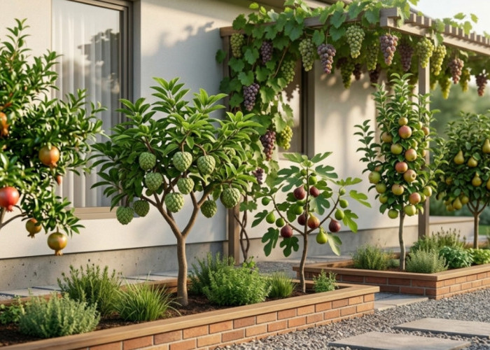 Ini Dia  Buah- buahan yang Aman  Ditanam di Pekarangan Minimalis