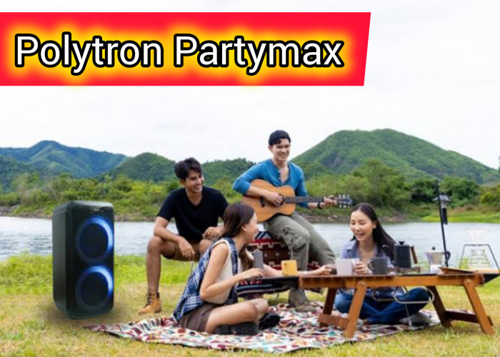 Info Harga Speaker Bluetooth Baru Polytron Partymax di Indonesia 