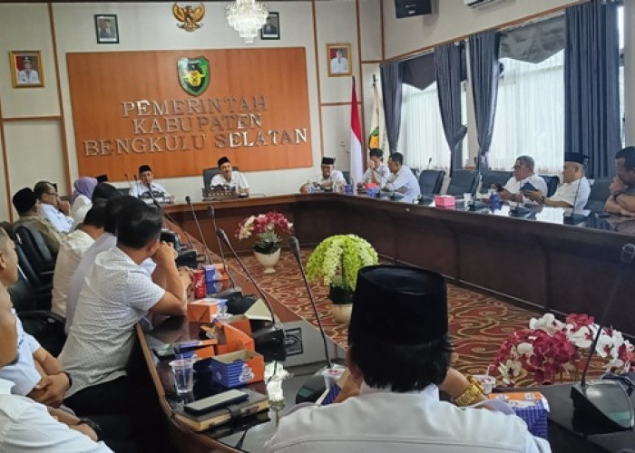 PJS Bupati Sisardi Lakukan Pertemuan dengan Sekda Bengkulu Selatan Beserta Jajaran