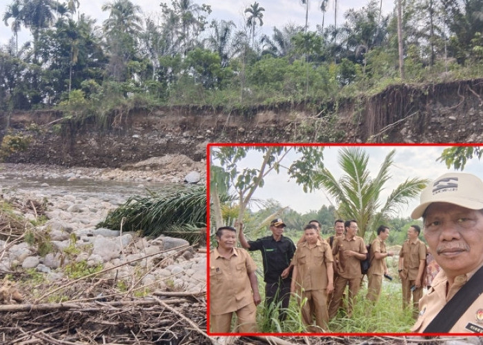 Cegah Banjir, Pemerintahan Desa Suka Negeri Usulkan Pembuatan Bronjong