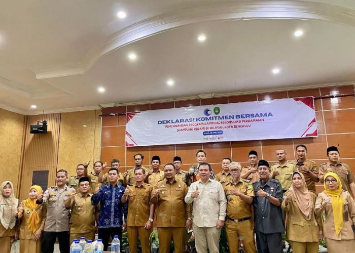  Wujudkan Harmoni, Pemkot Bengkulu Deklarasikan Program Kampung Rekonsiliasi Perdamaian