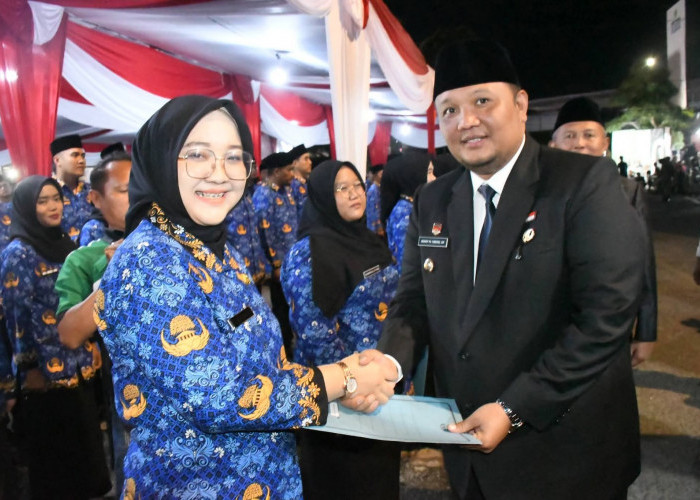 Air Mata Perjuangan Terbayar, 1.123 PPPK Kota Bengkulu Dilantik: Ini Pesan Haru Wawali Ronny 