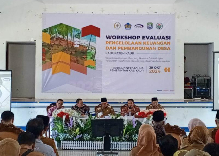 105 Kades Ikut Workshop Evaluasi Pengelolaan   Keuangan dan Pembangunan Desa Bersama BPKP