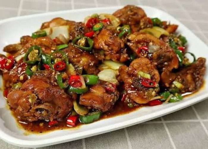 Resep Ayam Lada Hitam Yang Menggugah Selera, Menu Makan Malam Bersama Keluarga