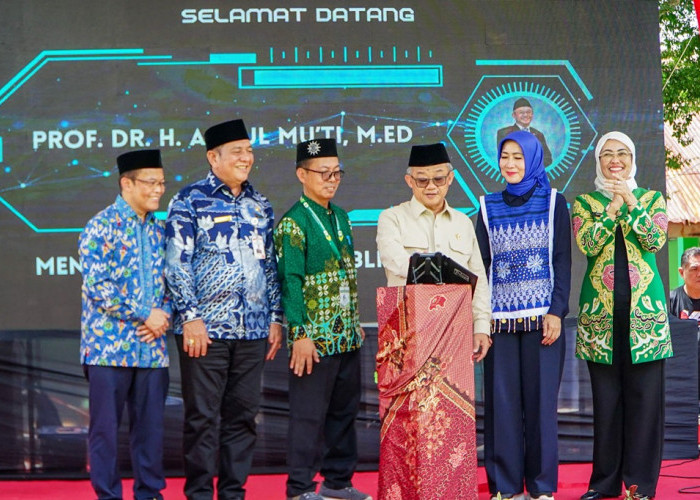 Mendikdasmen Luncurkan Green School di SMA Muhammadiyah 4 Kota Bengkulu