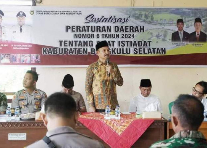 Perda Tentang Adat Istiadat Bengkulu Selatan Disosialisasikan, Ini Tujuannya