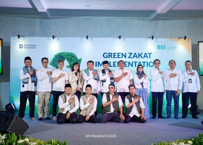  Dorong Ekonomi Sirkular Berbasis ZISWAF, BSI Maslahat Implementasikan Green Zakat