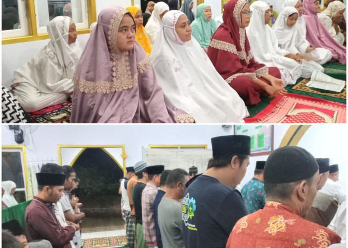 Ramai Jamaahnya,  Hamsar Ansari HSB Isi Kultum di Musala Al-Hamid Padang Serai