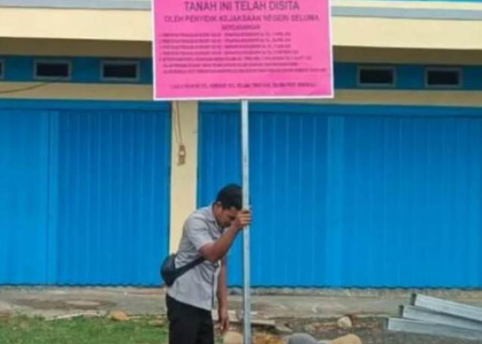 Dipasang Patok, 19 Hektar Lahan di Kelurahan Sembayat Disita