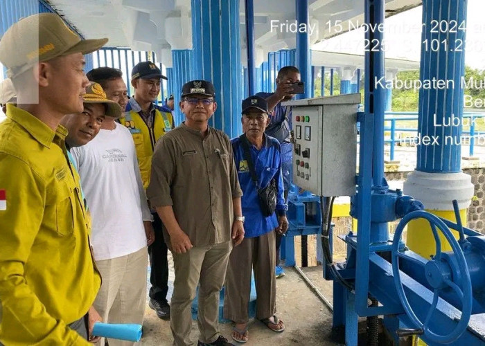 Ini Alasan Irigasi Sayap Kiri Bendung Manjunto Mukomuko Ditutup