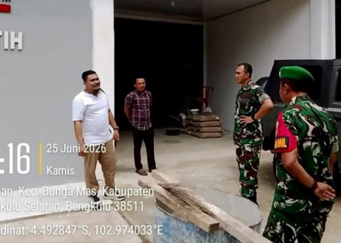 Dandim 0408 Bengkulu Selatan  Lakukan Pengecekan Progres KDKMP