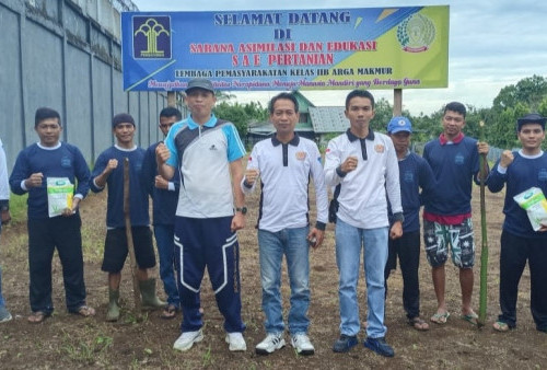 WBP Lapas Arga Makmur Tanam Jagung 