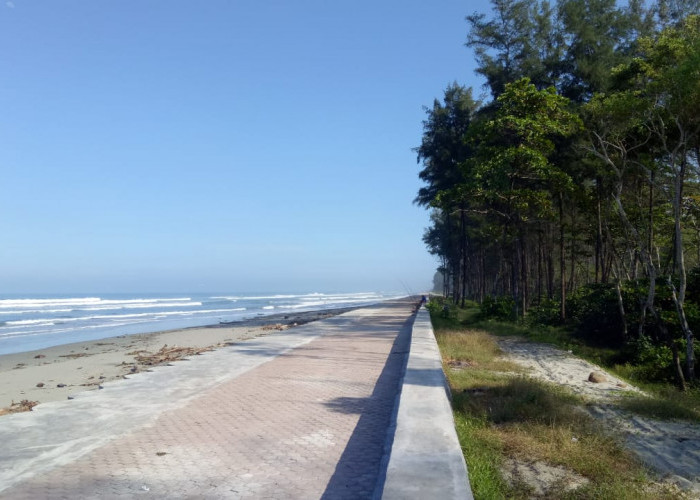 Terima HPL, Provinsi Bengkulu  Tata Ulang Pantai Panjang