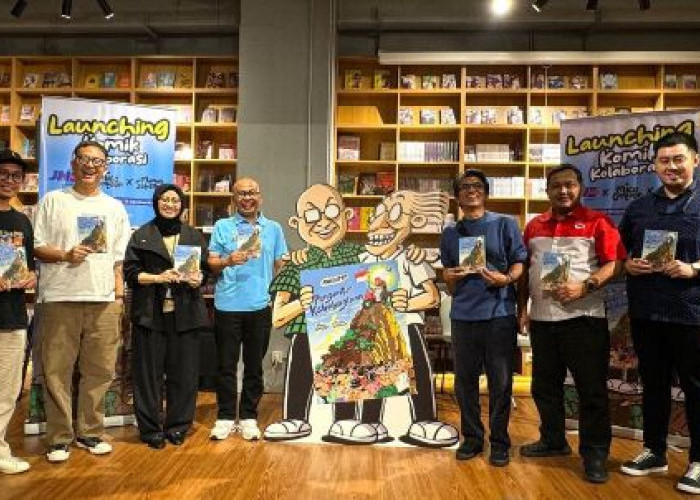 JNE dan Penerbit Gramedia Widiasarana Indonesia (GRASINDO) Luncurkan Komik Pengantar Kebahagiaan