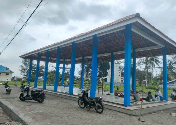 Auning Pasar Bawah Selesai Dibangun Untuk Penunjang Fasilitas Umum