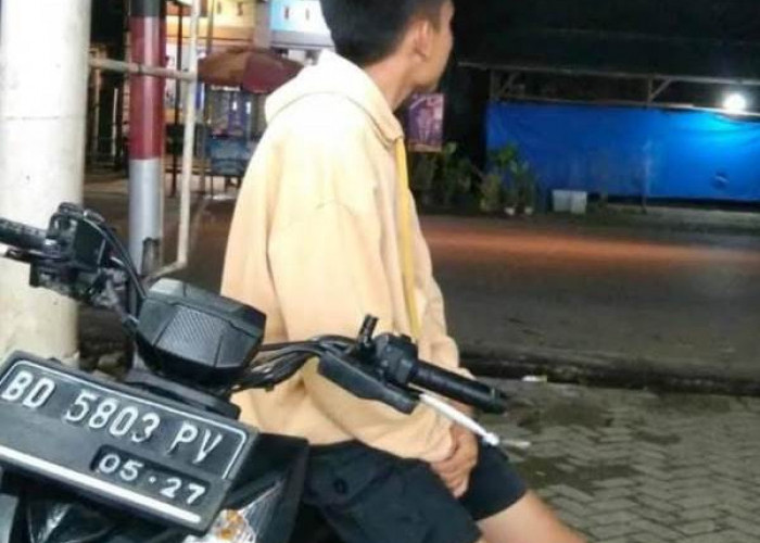 Sedang Menunggu Durian Sekeluarga, Motor Warga Durian Bubur Talo Raib