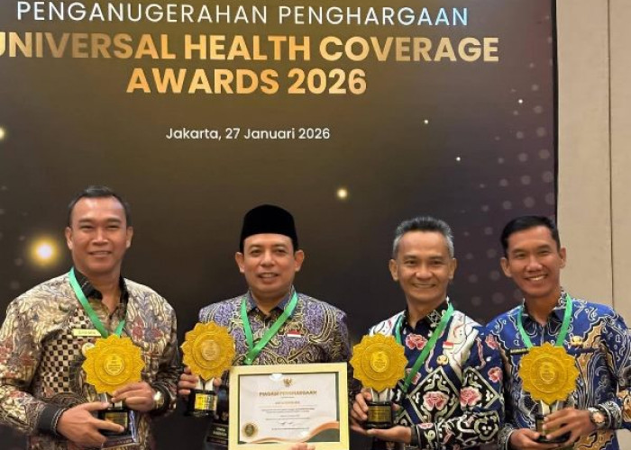 Kategori Pratama, Kota Bengkulu Raih Penghargaan Universal Health Coverage Award 2026 