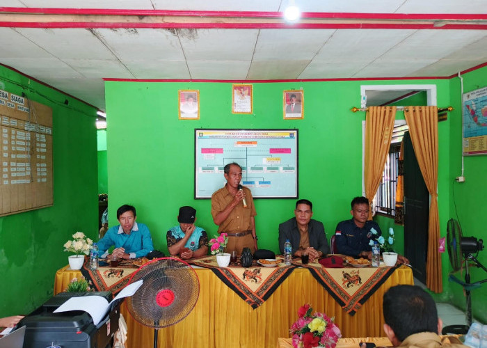 Pemdes Bintunan Gelar MDST Tahap Pertama, Semua Pekerjaan Sudah Tuntas