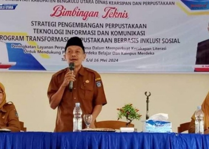 Dinas Perpustakaan dan Kearsipan Bengkulu Utara Gelar Bimtek SPP-TIK