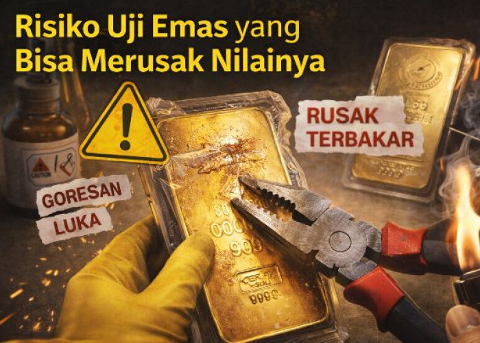 Waspada, Ini Risiko Uji Keaslian Emas yang Justru Bisa Merusak Nilainya