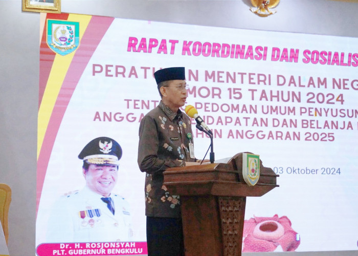 Efisiensi dan Transparansi Jadi Prioritas Dalam Penyusunan APBD provinsi Bengkulu 2025