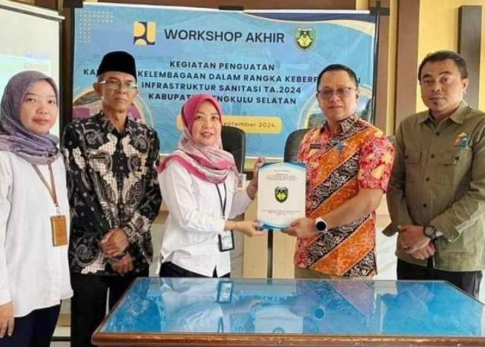 Dinas PUPR Bengkulu Selatan Gelar  Workshop Pembentukan UPTD SPALD