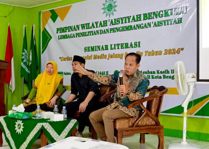 Diikuti 100 Orang Perempuan,  LPPA Pimpinan Wilayah  'Aisyiyah   Bengkulu Gelar Seminar Literasi
