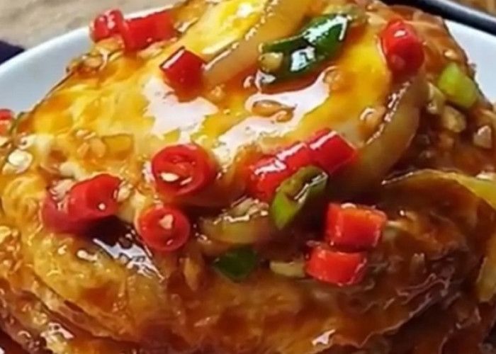 Cara Membuat Telur Ceplok Saus Tiram Gurih Pedas