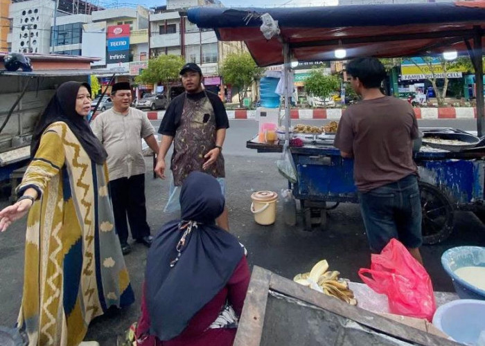 Pedagang Kaki Lima di Area  Smart City Disisiri Pemerintah Kota Bengkulu 