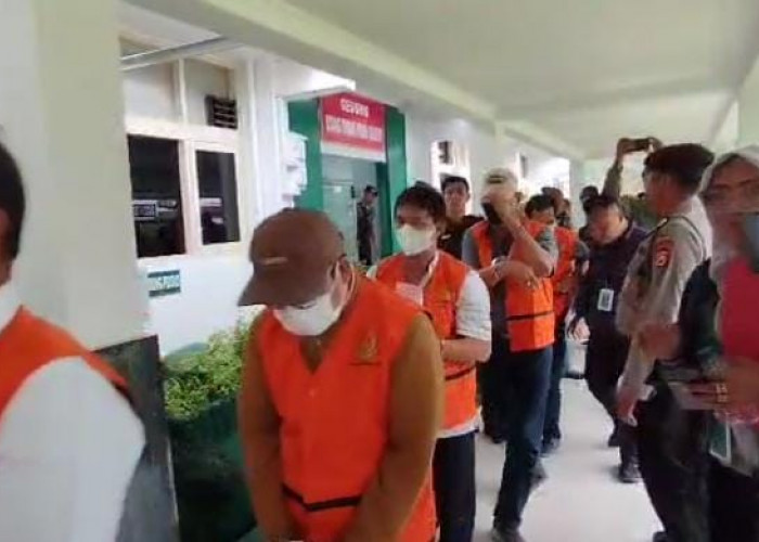 Kejati Bengkulu Tahan 8 Tersangka Korupsi Pembangunan UPT Peternakan