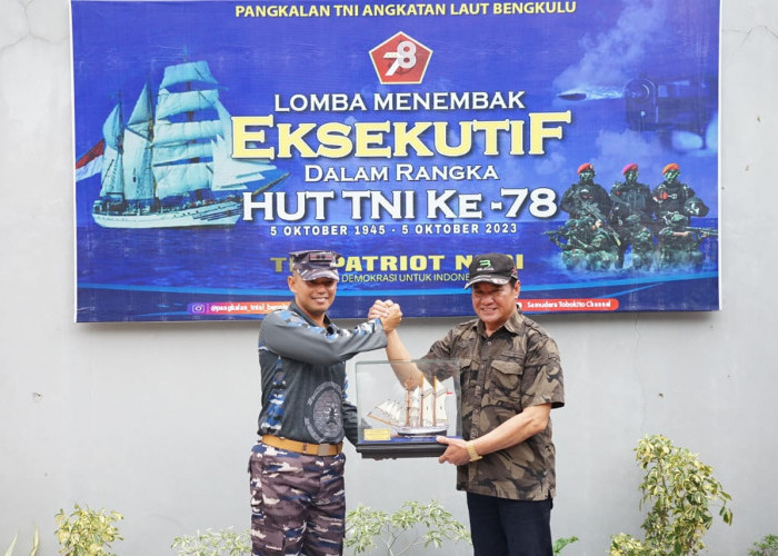 Wagub Bengkulu Langganan Juara  Menembak, Kali Ini di KegiatanHUT ke-78 TNI