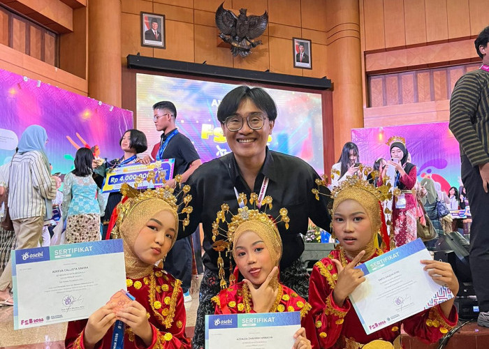 3 Siswi SDN 69 Kota Bengkulu Dapat Perunggu FSB Tingkat Nasional 