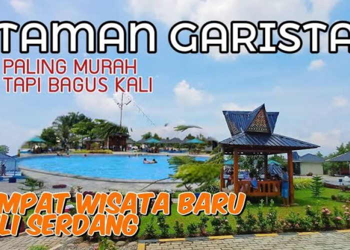 Taman Garista Medan, Wisata Termurah dan Menyenangkan, Cukup Rp 12 Ribuan Saja