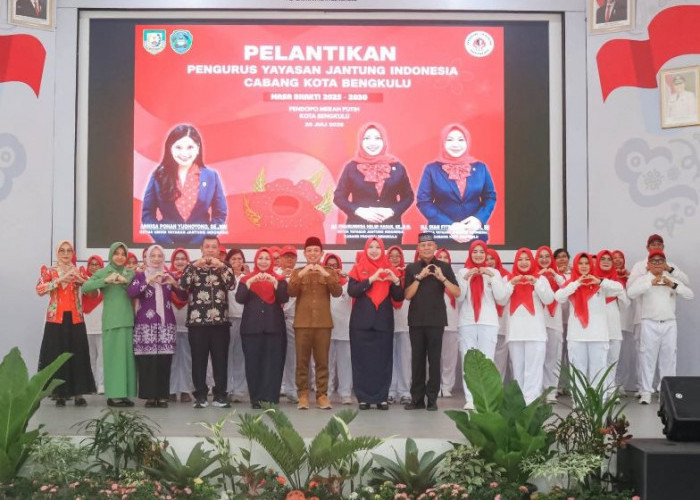 Ketua YJI Cabang Kabupaten Seluma Hadiri Pelantikan Pengurus YJI Kota Bengkulu