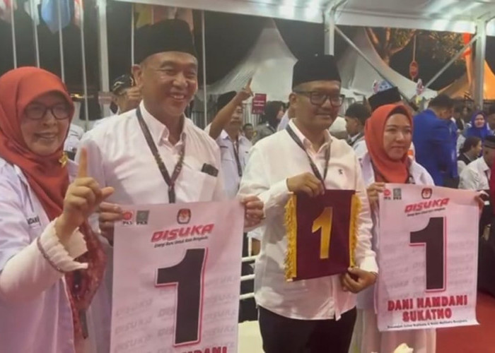 Ayo Ikut Menjemput Kemenangan Bersama Dani Hamdani-Sukatno di Pilwakot Bengkulu 2024