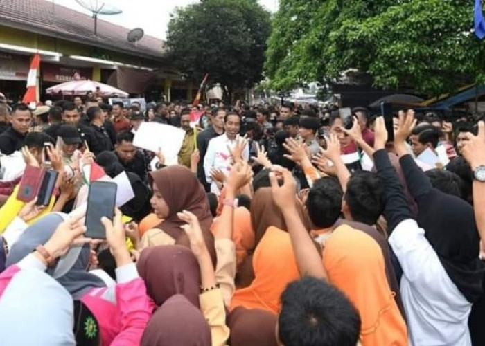  Presiden RI Disambut Meriah di Bengkulu Utara