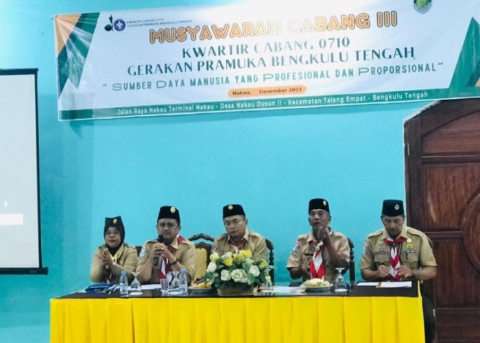Sekda Rachmat Riyanto Terpilih jadi Ketua Kwarcab Pramuka Benteng, Siap Laksanakan Amanah